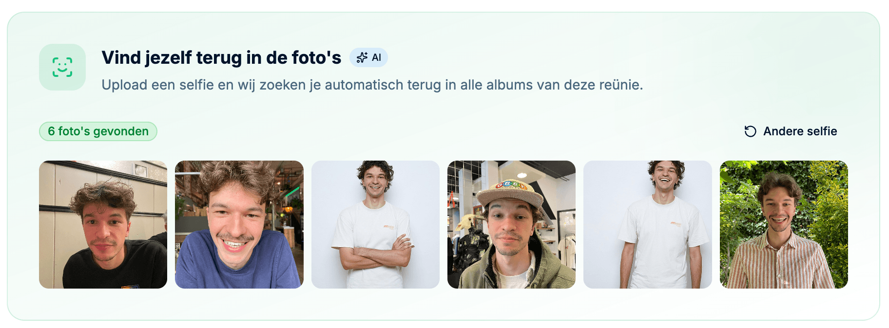 Vind jezelf in de foto's 1